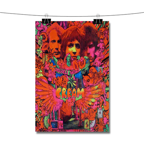 Cream Band Poster Wall Decor