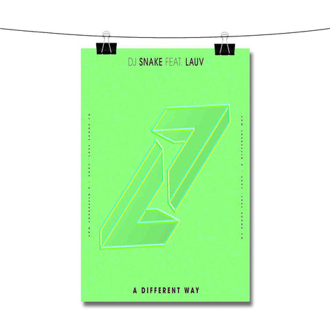 DJ Snake Lauv A Different Way Poster Wall Decor