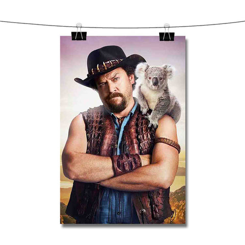 Danny Mc Bride Crocodile Dundee Poster Wall Decor