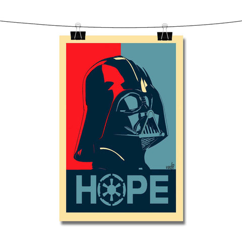 Darth Vader Hope Poster Wall Decor