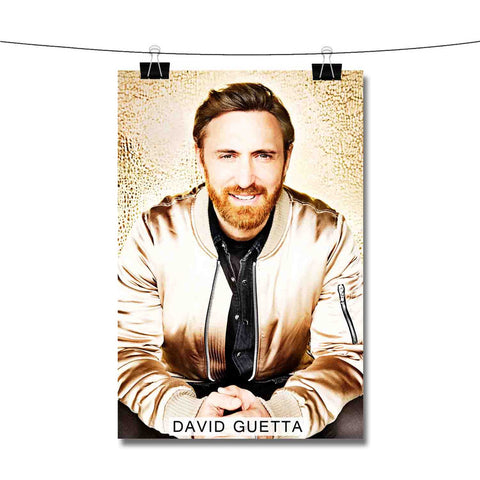 David Guetta Sing Poster Wall Decor