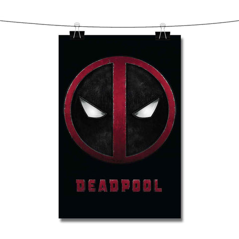 Deadpool Face Poster Wall Decor