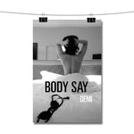 Demi Lovato Body Say Poster Wall Decor