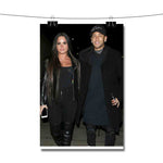 Demi Lovato and Neymar Poster Wall Decor