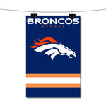 Denver Broncos NFL Poster Wall Decor