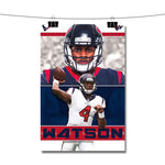 Deshaun Watson NFL Houston Texans Poster Wall Decor