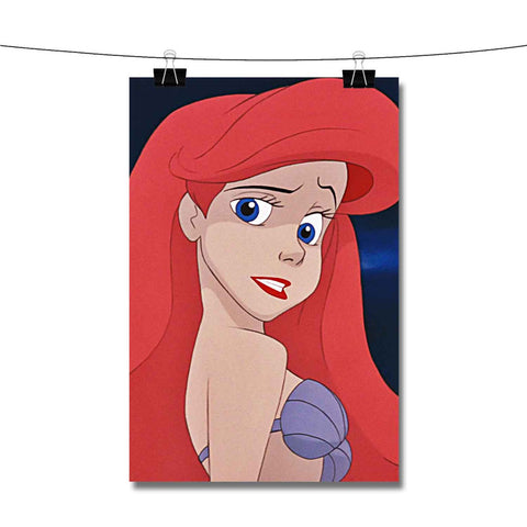 Disney Ariel The Little Mermaid Face Poster Wall Decor