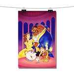 Disney Beauty and The Beast Characters Poster Wall Decor