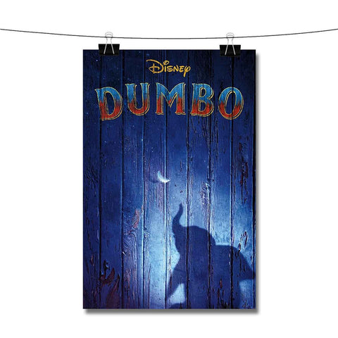 Disney Dumbo Silhouette Poster Wall Decor