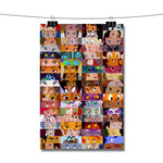 Disney Eyes All Characters Poster Wall Decor
