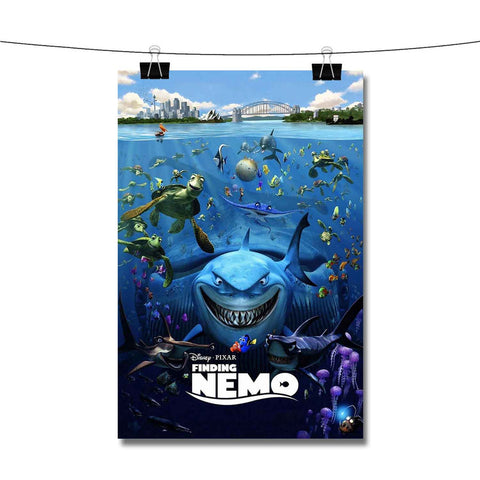 Disney Finding Nemo All Characters Poster Wall Decor