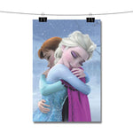 Disney Frozen Anna and Elsa Hug Poster Wall Decor
