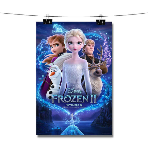 Disney Frozen Characters Movie Poster Wall Decor