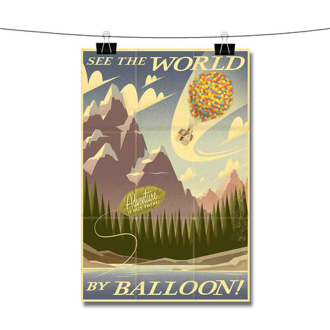 Disney Pixar Up Vintage Poster Wall Decor