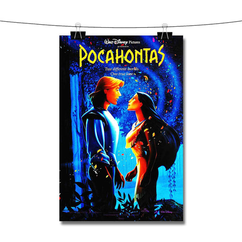 Disney Pocahontas and Smith Love Poster Wall Decor