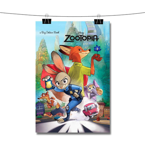 Disney Zootopia Action Poster Wall Decor