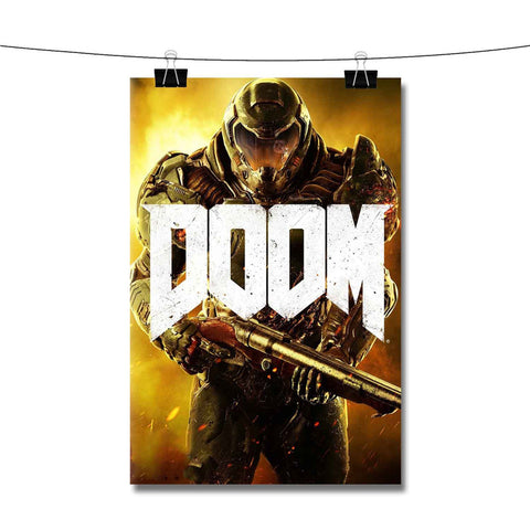 Doom Game Poster Wall Decor
