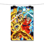 Dragon Ball Super Saiyan God Blue Poster Wall Decor