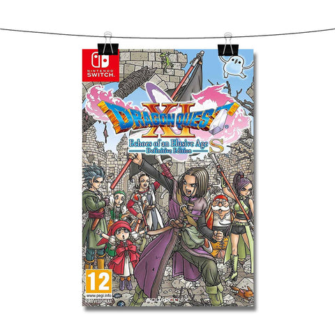 Dragon Quest XI S Echoes of an Elusive Age Poster Wall Decor