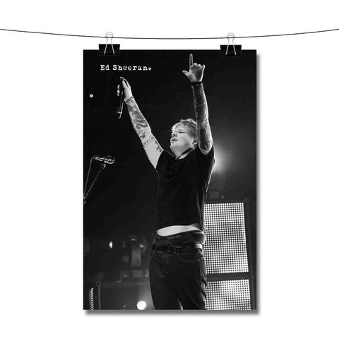 Ed Sheeran Art Poster Wall Decor