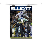 Ezekiel Elliott NFL Dallas Cowboys Poster Wall Decor