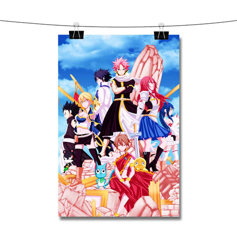 Fairy Tail All Characters Poster Wall Decor