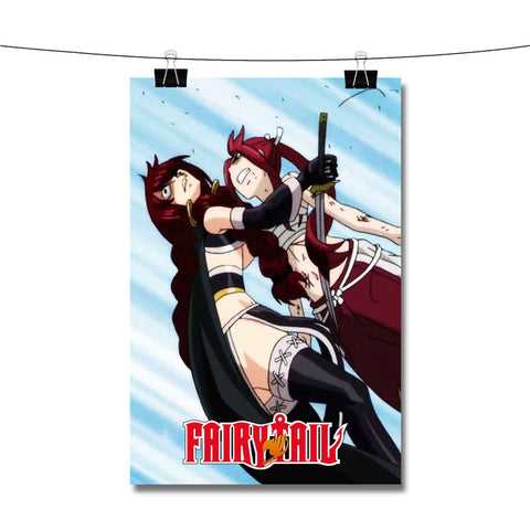 Fairy tail Couple Poster Wall Decor