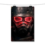 Fallout 4 Gas Mask Poster Wall Decor
