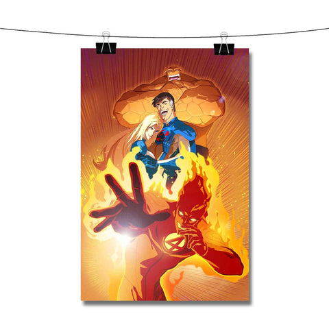 Fantastic Four World s Greatest Heroes Poster Wall Decor