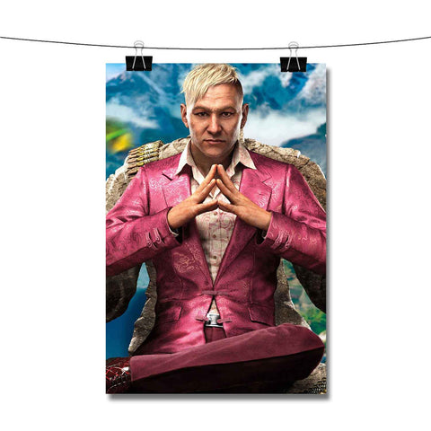 Far Cry 4 Pagan Min King Pink Poster Wall Decor