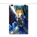 Fate Zero Saber Poster Wall Decor