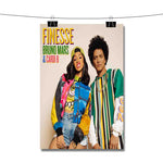 Finesse Bruno Mars Feat Cardi B Poster Wall Decor