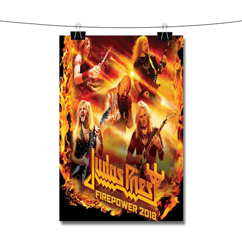 Firepower Judas Priest 2018 Poster Wall Decor