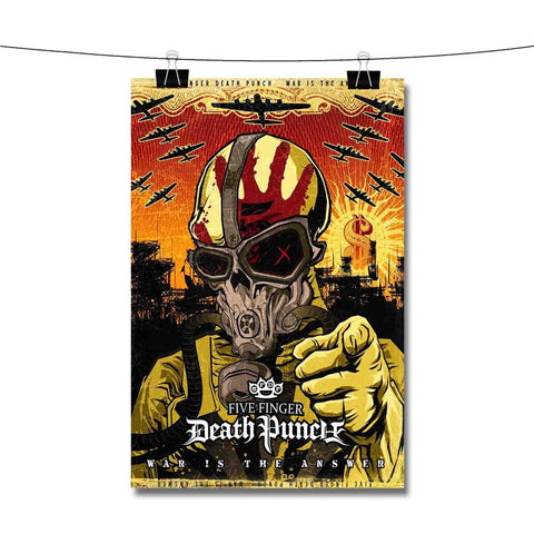 Five Finger Death Punch War Is the Answer Poster Wall Decor