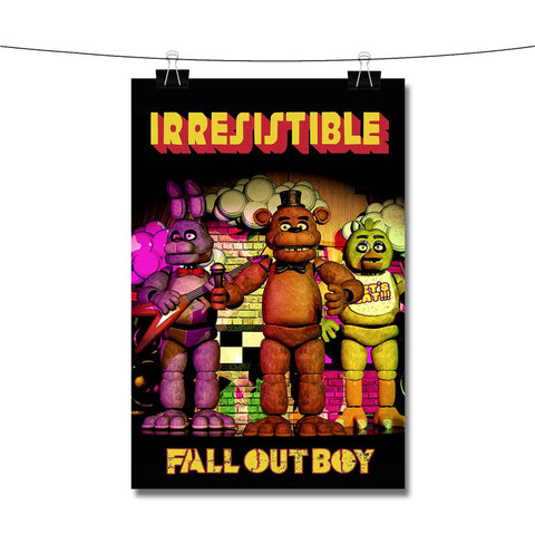 Five Nights at Freddy s Irresistible Fall Out Boy Poster Wall Decor