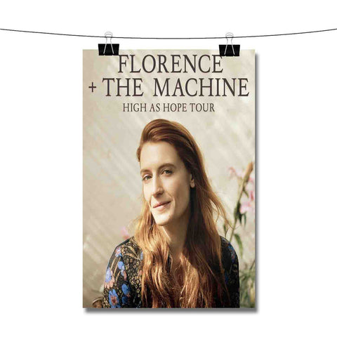 Florence The Machine High as Hope Tour Poster Wall Decor