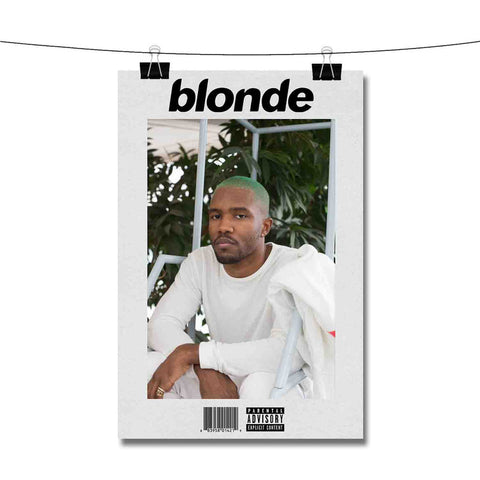 Frank Ocean Blonde Poster Wall Decor