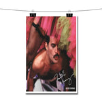 Freddie Mercury Never Boring Poster Wall Decor