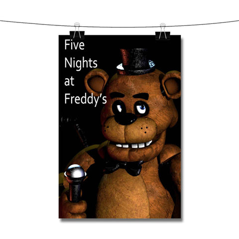 Freddy Fazbear s Five Nights at Freddy s Poster Wall Decor