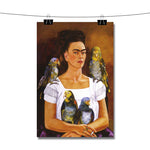 Frida Kahlo Me and My Parrots Poster Wall Decor