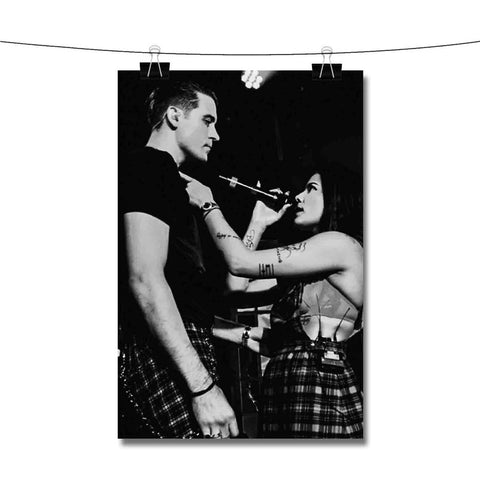 G Eazy and Halsey Poster Wall Decor