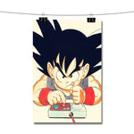 Goku Playing Game Dragon Ball Poster Wall Decor