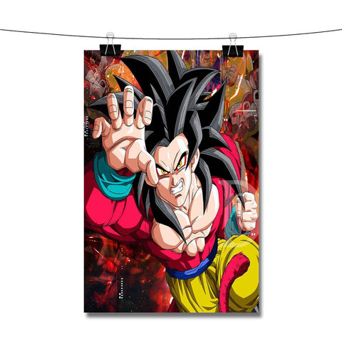 Goku SSJ 4 Poster Wall Decor