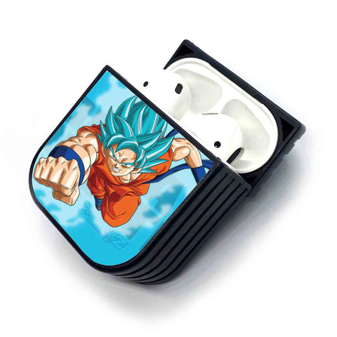 Goku Super Saiyan Blue Dragon Ball Super Custom New AirPods Case Cover