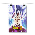 Goku Ultra Instinct Mastered DBS Poster Wall Decor