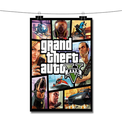 Grand Theft Auto 5 GTA Poster Wall Decor
