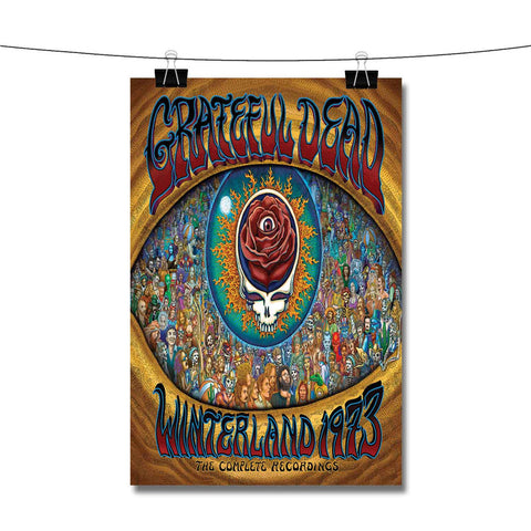Grateful Dead Winterland 1973 Poster Wall Decor