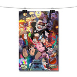 Gravity Falls All Characters Poster Wall Decor