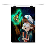Gravity Falls Bill Cipher and Bipper Poster Wall Decor