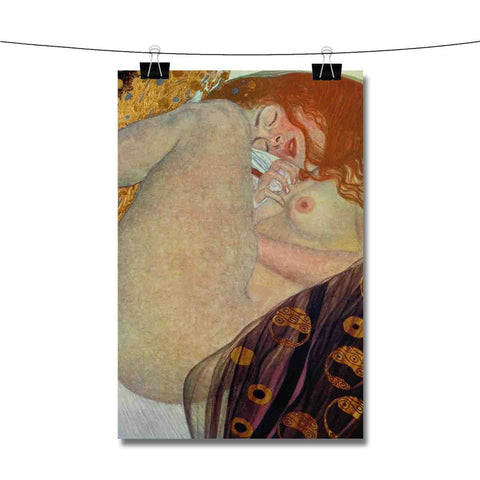 Gustav Klimt Dana Poster Wall Decor
